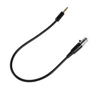 Xnuiasqe Jack 3,5 Mm A 3 Broches Mini XLR pour BM800 PC Casque Mixer Microphone Amplificateur Stéréo pour Caméra 0,