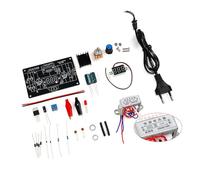 Xnuiasqe Kit D'Alimentation Régulée Réglable LM317 DIY LM317 AC 220V à DC 1.25-12V Alimentation Stabilisée Laboratoire Prise UE