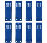 Xnuiasqe Kit de Ventilation pour Conteneur D'Expédition 8 Pièces, Accessoires de Conteneur D'Expédition Robustes, Kit de Ventilation à Flux Bleu
