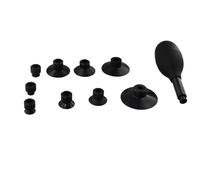 Xnuiasqe Kit de Ventouses D'Objectif Huit en un avec 9 Ventouses Interchangeables, Forte Aspiration, Stylo D'Aspiration Manuel, Extracteur D'Objectif