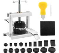 Xnuiasqe Kit D'Outils de Maintenance de Montre 21 en 1, avec 18 Moules et Outils de Levage pour L'Ouverture/Fermeture du Couvercle, pour la Réparation de Montres.