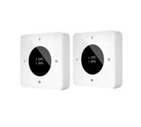 Xnuiasqe KS1Pro Wireless Switch 2pcs Multi Key Scene Intelligent Scene Remote Tempet Temperature Capteur Affichage