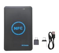 Xnuiasqe Lecteur NFC HID 125KHZ / IC/ID 13.56 MHz 125KHz 5 Fréquence RFID Smart Chip Duplicator Token Writer Clone Copier Programmeur