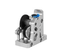 Xnuiasqe -Lite-Extruder Réducteur pour Extrudeuse Double Engrenage Accessoires pour Pièces de Rechange pour Imprimante 3D pour Extrudeuse CR10-Silver
