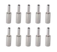 Xnuiasqe Lot de 10 pierres de diffusion 0,5 mm en acier pour bière en fût, accessoires de bar