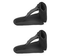 Xnuiasqe Lot de 2 attelles de nuit pour fasciite plantaire, support de pied tombant, attelles souples d'étirement pour bottes, taille L