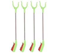 Xnuiasqe Lot de 4 pinces de collecte de déchets ordures fin pour jardin, 60 cm