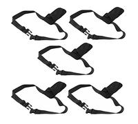 Xnuiasqe Lot de 5 flacons de massage pour de massage - Distributeur de lotion réglable - Porte-ceinture (bouteille non incluse)