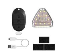 Xnuiasqe Lumières Stroboscopiques Anti-Collision à LED avec Télécommande sans, 7 Couleurs, Lumières Stroboscopiques à LED, Drone pour Vol de Nuit et Conduite B
