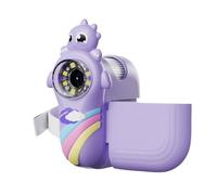 Xnuiasqe Microscope pour Enfants avec Caméra HD et Écran Portable avec 8 LED pour Prendre des Photos/Vidéos, Outil D'Observation 1000X A