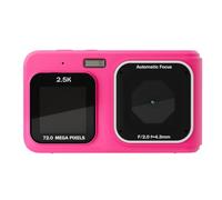 Xnuiasqe Mini Appareil Photo Numérique pour Enfants 2,5K HD 72MP Double Écran Haute Définition Pixel Camera 16X Zoom Monoculaire Caméras avec MP3 E