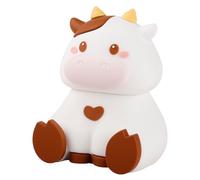 Xnuiasqe Mini Enceinte Bluetooth d'animaux Mignons, en Forme d'animal, Enceinte Bluetooth sans en Forme d'animal, Vache