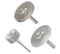 Xnuiasqe Mini meule diamant 20 mm/45 mm - Outil rotatif pour polir l'acier, la pierre, le bois, le meulage facile à installer