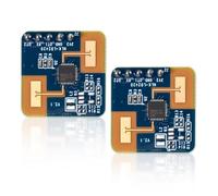 Xnuiasqe Module de Capteur Radar MmWave 24GHz Smart LD2420 2 Pièces Fonctionnalité de Détection de Présence Humaine et de Mouvement