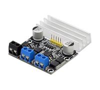 Xnuiasqe Module de Carte de Commande de Moteur à Courant Continu H Bridge à Double Canal 10A DC 3V-18V Régulateur de Vitesse PWM Module de Variateur.