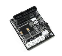 Xnuiasqe Module de Pilote de Moteur à 4 Voies DC 6-12 V Carte de Développement D'Extension D'Entraînement de Moteur Haute Performance pour Modèle de Voiture