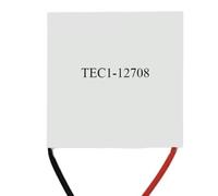 Xnuiasqe Module de Réfrigération à Semi-Conducteurs TEC1-12708 12V 40x40MM, Refroidisseur Thermoélectrique Peltier.