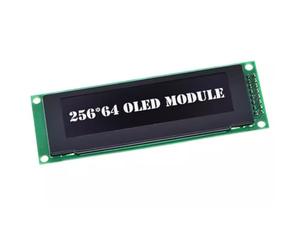 Xnuiasqe Module LCD 2,8" 12864 Écran OLED Affichage 256x 64 25664 Points Module Graphique Contrôleur SSD1322 Support SPI Blanc