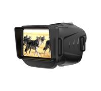Xnuiasqe Monoculaire de Vision Nocturne Infrarouge 18x Zoom Numérique 4k Rechargeable Vision Complète dans L'Obscurité Télescope 900m Écran Large de 2,8"