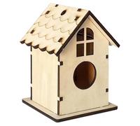 Xnuiasqe Nid d'oiseau en bois fait à la main pour oiseaux