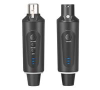 Xnuiasqe Nouveau Microphone XLR 2,4 G Système de Transmission et de Réception sans Microphone à Condensateur Dynamique Réglage de la Réverbération