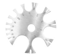 Xnuiasqe Outil de Mesure de Jauge en Acier Inoxydable pour le Piercing de Corporels pour le Dimensionnement.