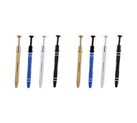 Xnuiasqe Outil de Ramassage de Bijoutier 8 Pièces, Outil de Ramassage de Boule de Perçage en Acier Inoxydable, Outil de Ramassage de Perles avec 4 Dents