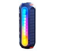 Xnuiasqe pour la Chariot de Golf Randonnée Bluetooth Haut-Parleur Magnétique Charge Solaire Imperméable sans Extérieur