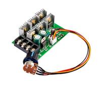 Xnuiasqe Régulateur de Vitesse Du Moteur 12 V 24 V 36 V 48 V Module D'Entraînement Haute Puissance Contrôleur de Vitesse Du Moteur PWM Régulateur de Courant 40 A