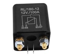 Xnuiasqe Relais de Démarrage à Courant Élevé Relais de Démarrage de Voiture de Puissance Moteur de Camion Automobile Relais de Démarrage à Courant Fort Faible Consommation D'Énergie 12VDC