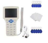 Xnuiasqe RFID Copier RFID Duplicator 13.56MHZ 125KHZ 250KHZ 375KHZ 500KHZ HID 08CD pour Carte D'Accès, Carte d'ascenseur