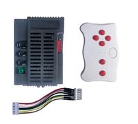Xnuiasqe RX74-1 Kit de Boîtier de Contrôle Récepteur de Télécommande Bluetooth 24 V 2,4 G pour Voiture Électrique pour Enfants