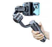 Xnuiasqe Suivi en Temps Réel Stabilizzatore Stabilizer F10 Pro Gimbal Mobile à Main 3 Axes pour Support de Téléphone Stabilisateur Pratique pour Selfies avec Téléphone.