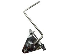 Xnuiasqe Support de Cymbale à Pince pour Cerceau de Batterie, Support D'Extension de Batterie, Support à Pince Z-Rod, Support de pour Percussion B.