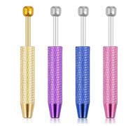 Xnuiasqe Support de Perçage pour L'Outil de Ramassage de Petites Pièces 4 Pcs Grabber Mini 4 Grilles en Acier Inoxydable