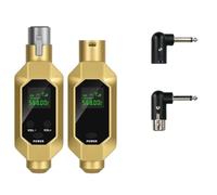 Xnuiasqe Système de Convertisseur de Microphone sans XLR Émetteur et Récepteur pour Microphones Dynamiques - Nouveau Design A