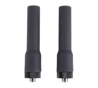 Xnuiasqe Talkie-Walkie Antenne Souple -20 Mini Antenne Courte SMA-F Double Bande VHF UHF pour UV-K6 UV-21 UV-17 UV-18Pro Max Radio C