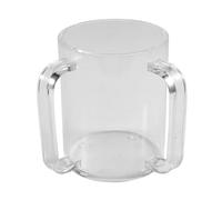 Xnuiasqe Tasse de Lavage à la Main avec Deux Poignées Tasse de Lavage en Acrylique pour Netilat Yadayimnegel Vasser Les Poignées de Tasse de Lavage pour la Prière Juive