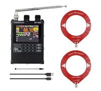 Xnuiasqe TEF6686 Radio High Sensitivité Full Band Radio FM AM LW MW SW avec 2,8 Pouces de Support Tactile Soutien du Micrologiciel avec Antenne