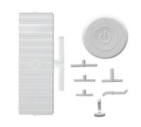 Xnuiasqe Télécommande Sans Éteindre/Allumer les Lumières, Presse Automatique, Interrupteur Mural, Bouton Physique Automatique, Du Doigt, Bouton de Commutation, Pièces de Rechange pour la Mais