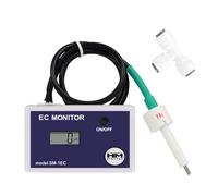 Xnuiasqe Testeur de Qualité de L'Eau Numérique LCD TDS/EC Meter Us/PPM Détection EC Détecteur Entrée Sortie Test pour Piscine Laboratoire