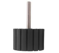 Xnuiasqe Tête de Broyage à Tambour à Tambour à Fentes 45 mm X 30 mm Rust Rust Ringle Ensemble de Caoutchouc Tendeur