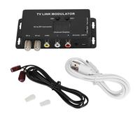 Xnuiasqe TM70 UHF TV Link Modulateur Convertisseur AV vers Extendeur IR avec Affichage des Canaux USB 5V