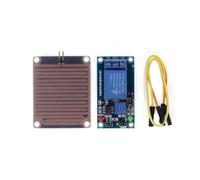 Xnuiasqe Trops Mémorèges Surveillance Du Capteur de Pluie Relais 12V Module de Contrôleur de Contrôleur Ajustement Capteur D'Humidité des Feuilles de Plante