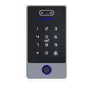 Xnuiasqe TTLock Clavier de Contrôle D'Accès à Reconnaissance Faciale Contrôleur D'Accès Autonome Étanche à Empreintes Digitales pour Serrure de Porte-B