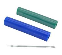 Xnuiasqe Tubes de Bague à Cire de Sculpture pour Anneau de Coulant le Kit de Moule de Moule de la Moule de Fabrication D'Outils de Sculpture de Cire (T150)