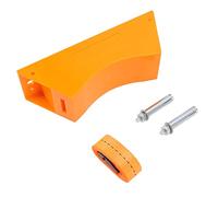 Xnukaw Support Mural pour Bouteille de Gaz avec Sangle de sécurité (Orange) | Construction en Plastique Durable, Ceinture D'extension de 59 Pouces avec Boucle en Métal, Installation Facile et