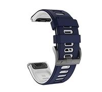XNWKF Bracelet en silicone souple à libération rapide 26 22 20 mm pour Garmin Fenix 6 6S 6X 5X 5 5S 3HR 935 Mk1 D2 S60 Easyfit