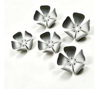 XNXYSMKJ Fleur en nitinol à mémoire de Forme, 50 mm, activée par la température, pour la Magie, la Collection et lenseignement des Sciences (5items)