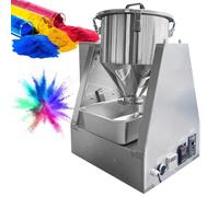 XNXYSMKJ Mélangeur de Poudre électrique en Acier Inoxydable,Mélangeur de granulés de Poudre sèche,Équipement de mélange de Laboratoire,Petite Machine de mélange de Poudre sèche (20L)